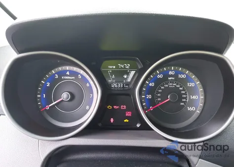 2014 Hyundai Elantra Sport z USA, uszkodzony, nr VIN KMHDH4AH1EU044963